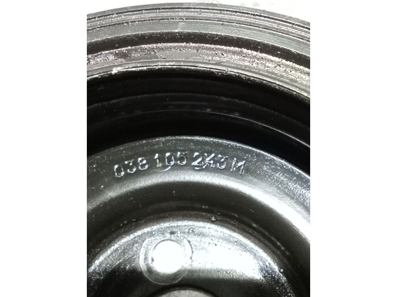 Recambio de polea cigueñal para seat alhambra (710, 711) 2.0 tdi referencia OEM IAM 038105243M  