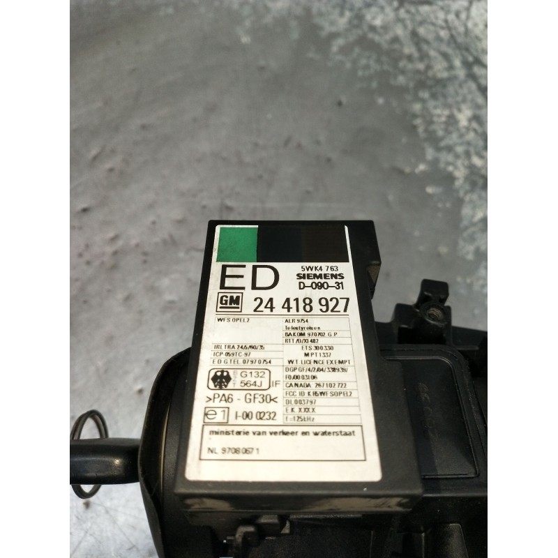 Recambio de conmutador de arranque para opel agila a (h00) 1.2 16v (f68) referencia OEM IAM 24418927 5WK4763 00