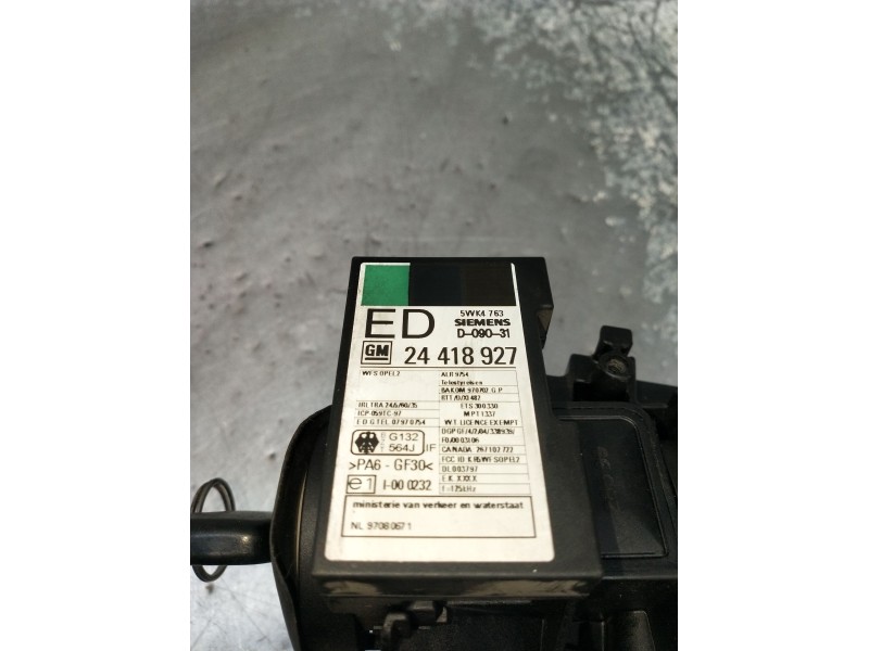 Recambio de conmutador de arranque para opel agila a (h00) 1.2 16v (f68) referencia OEM IAM 24418927 5WK4763 00