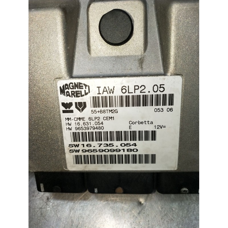 Recambio de centralita motor uce para citroën c4 coupé (la_) 1.4 16v referencia OEM IAM SW9659099180 9653979480 SW16735054 06