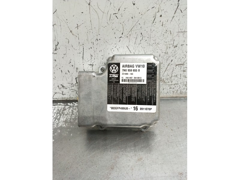 Recambio de kit airbag para seat alhambra (710, 711) 2.0 tdi referencia OEM IAM 7N0959655B  11