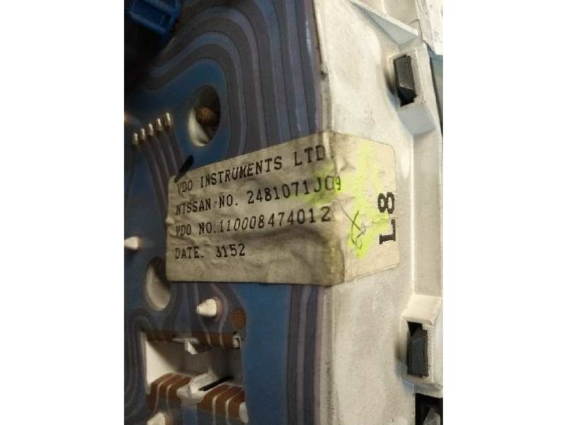 Recambio de cuadro instrumentos para nissan primera berl./familiar (p10/w10) 2.0 16v cat referencia OEM IAM 2481071J09 110008474