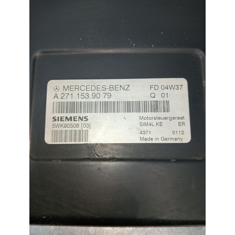 Recambio de centralita motor uce para mercedes-benz clase c (w203) familiar c 180 t compressor (203.246) referencia OEM IAM A271