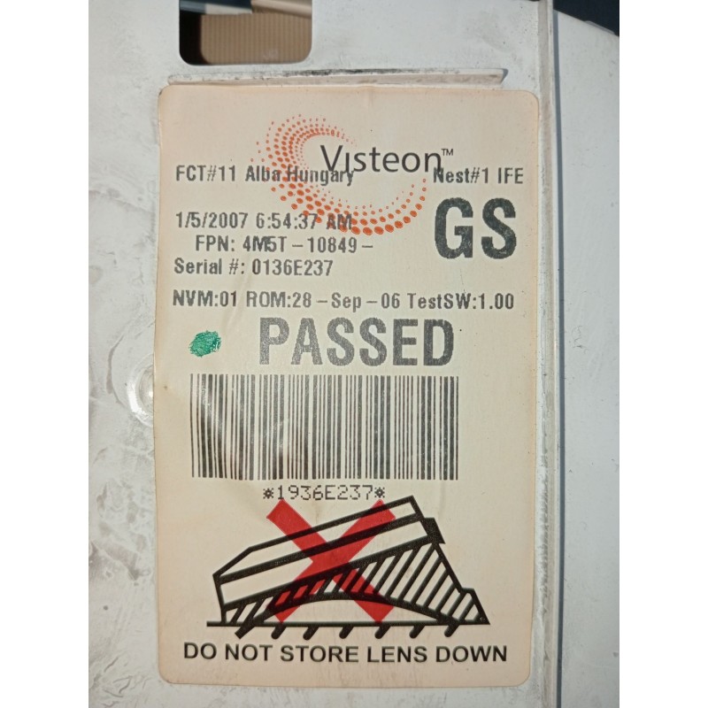 Recambio de cuadro instrumentos para ford focus ii (da_, hcp, dp) 1.8 tdci referencia OEM IAM 4M5T10849GS 3M5F10A855A 05 3M5F108