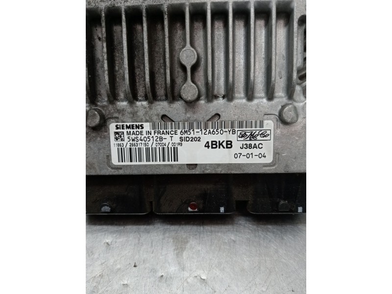 Recambio de centralita motor uce para ford focus ii (da_, hcp, dp) 1.8 tdci referencia OEM IAM 6M5112A650YB 4BKBJ38AC 05 5WS4051