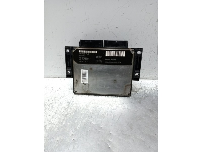 Recambio de centralita motor uce para renault kangoo (kc0/1_) d 65 1.9 (kc0e, kc02, kc0j, kc0n) referencia OEM IAM 8200150542 77