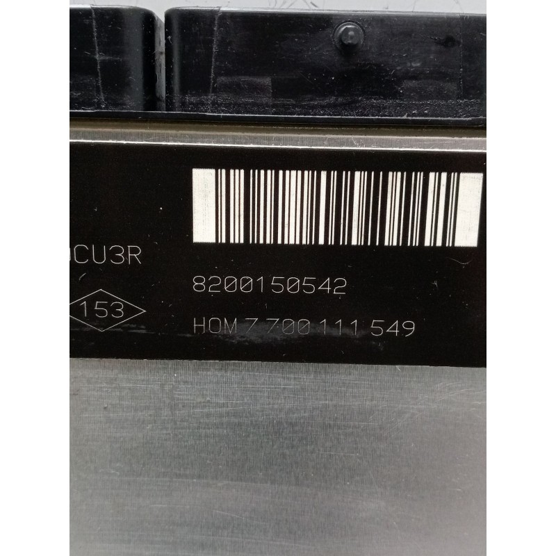 Recambio de centralita motor uce para renault kangoo (kc0/1_) d 65 1.9 (kc0e, kc02, kc0j, kc0n) referencia OEM IAM 8200150542 77