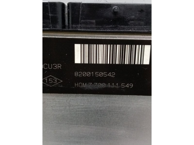 Recambio de centralita motor uce para renault kangoo (kc0/1_) d 65 1.9 (kc0e, kc02, kc0j, kc0n) referencia OEM IAM 8200150542 77