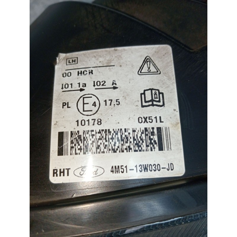 Recambio de faro izquierdo para ford focus ii (da_, hcp, dp) 1.8 tdci referencia OEM IAM 4M5113W030JD  05