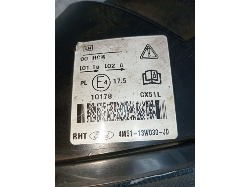 Recambio de faro izquierdo para ford focus ii (da_, hcp, dp) 1.8 tdci referencia OEM IAM 4M5113W030JD  05