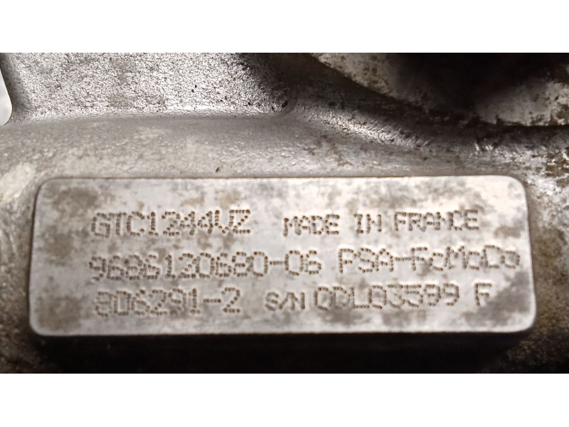 Recambio de turbocompresor para citroën c4 lim. seduction referencia OEM IAM 9686120680 8062912 10