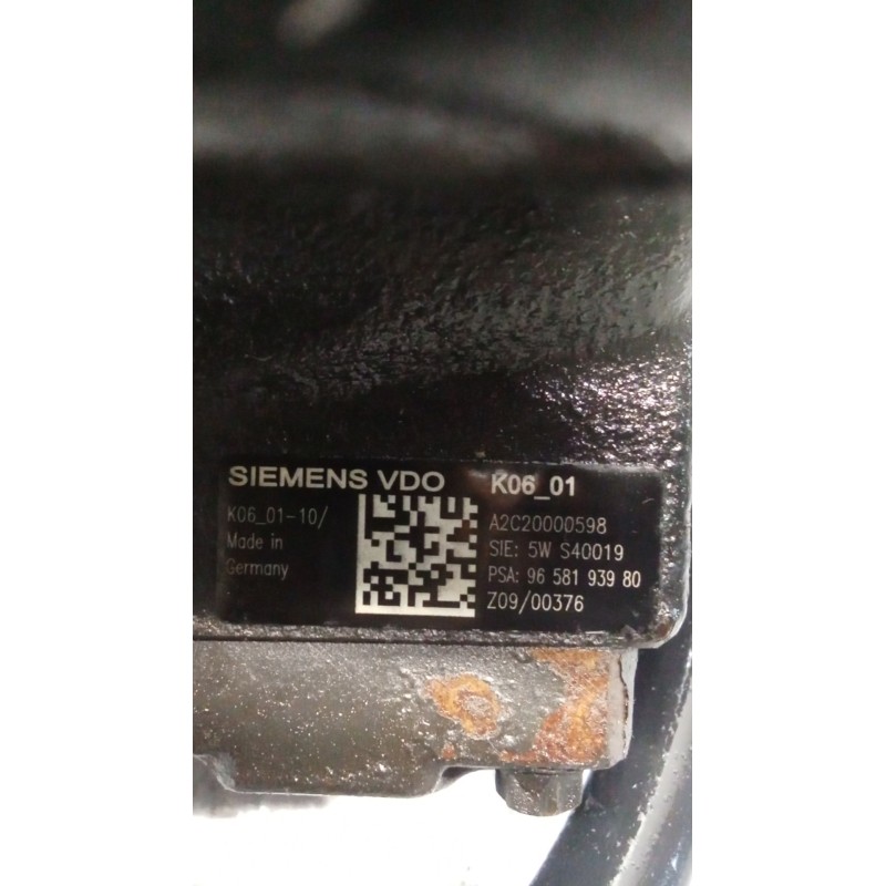 Recambio de bomba inyeccion para citroën c5 ii (rc_) 2.0 hdi (rcrhrh) referencia OEM IAM 9658193980 A2C20000598 SIEMENS