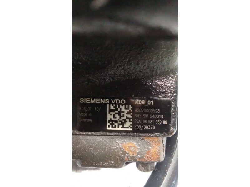 Recambio de bomba inyeccion para citroën c5 ii (rc_) 2.0 hdi (rcrhrh) referencia OEM IAM 9658193980 A2C20000598 SIEMENS