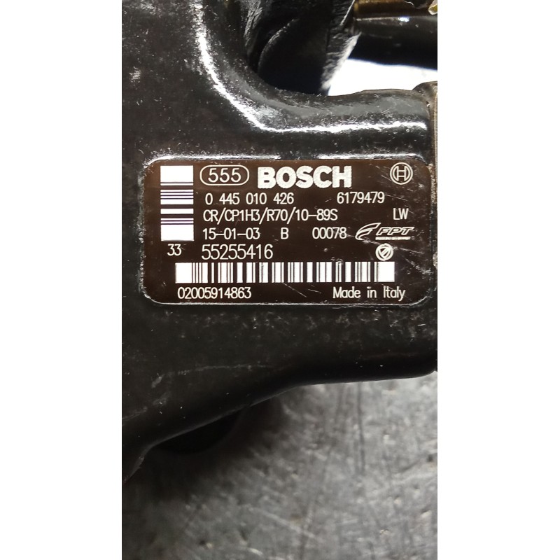 Recambio de bomba inyeccion para opel corsa e color edition ecoflex referencia OEM IAM 0445010426 55255416 BOSCH 14