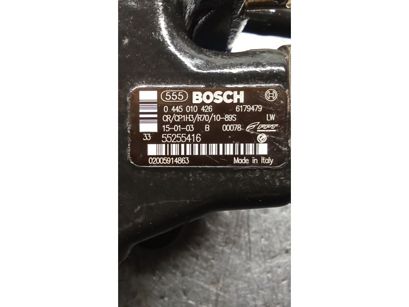 Recambio de bomba inyeccion para opel corsa e color edition ecoflex referencia OEM IAM 0445010426 55255416 BOSCH 14