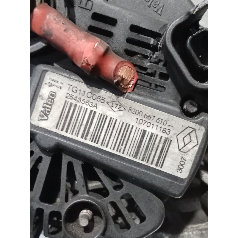 Recambio de alternador para renault megane ii station wagon (km0/1_) 1.9 dci referencia OEM IAM 8200667610  05