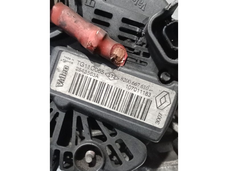 Recambio de alternador para renault megane ii station wagon (km0/1_) 1.9 dci referencia OEM IAM 8200667610  05