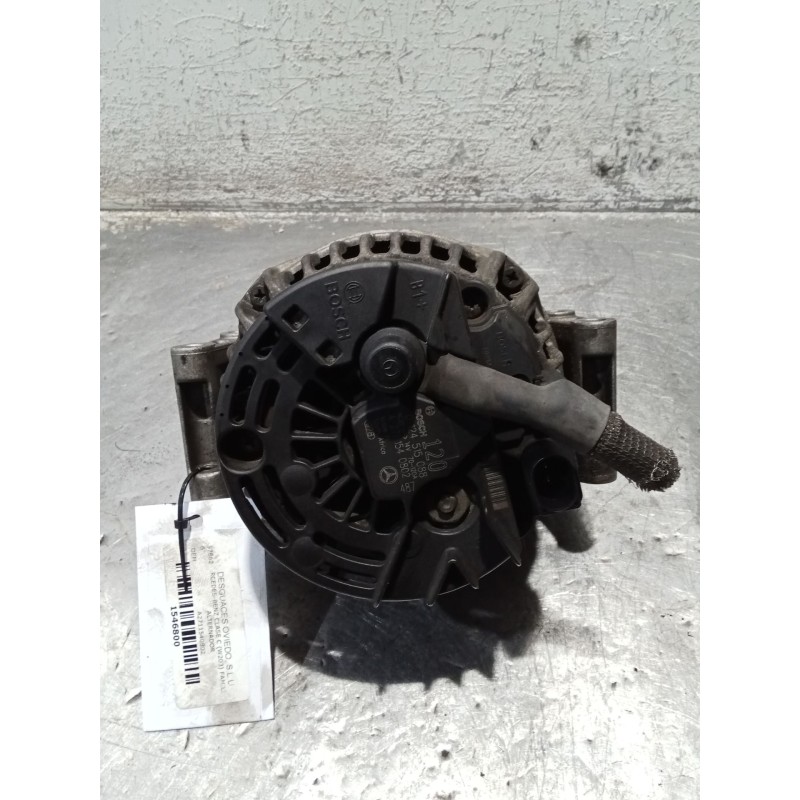 Recambio de alternador para mercedes-benz clase c (w203) familiar c 180 t compressor (203.246) referencia OEM IAM A2711540802 01