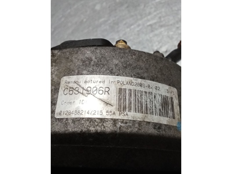Recambio de alternador para peugeot 205 ii (20a/c) 1.7 diesel referencia OEM IAM   97