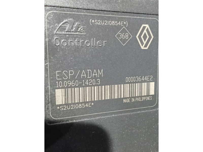 Recambio de abs para renault laguna ii (bg0/1_) 2.0 16v (bg00, bg0k, bg0p, bg0w) referencia OEM IAM 10096014203 8200183452C 1002