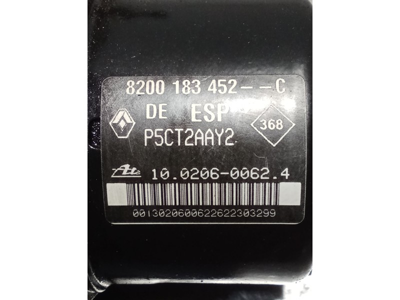 Recambio de abs para renault laguna ii (bg0/1_) 2.0 16v (bg00, bg0k, bg0p, bg0w) referencia OEM IAM 10096014203 8200183452C 1002