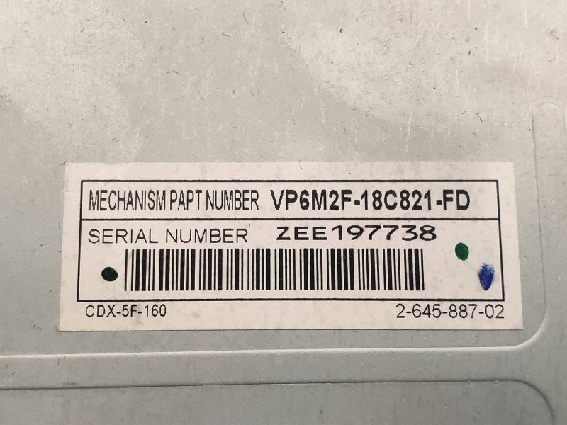 Recambio de sistema audio / radio cd para ford mondeo ber. (ca2) trend referencia OEM IAM VP6M2F18C821FD  