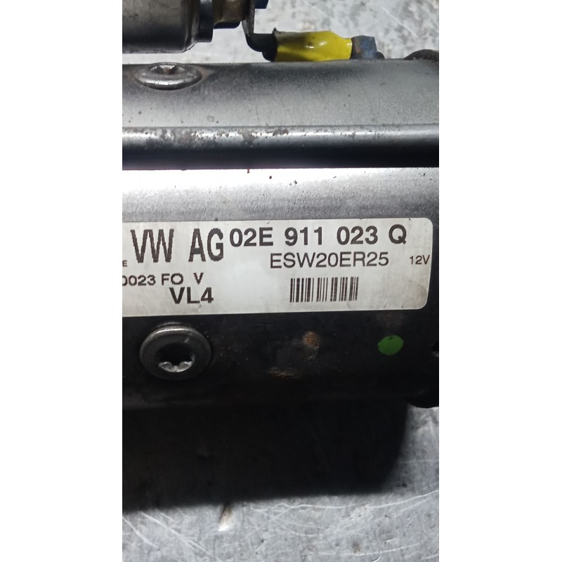 Recambio de motor arranque para seat alhambra (710, 711) 2.0 tdi referencia OEM IAM 02E911023Q  