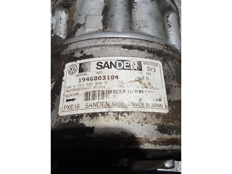 Recambio de compresor aire acondicionado para seat alhambra (710, 711) 2.0 tdi referencia OEM IAM 1K0820808B  