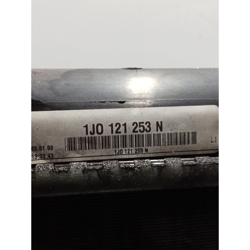 Recambio de radiador agua para volkswagen golf iv (1j1) 1.9 tdi referencia OEM IAM 1JO121253N  