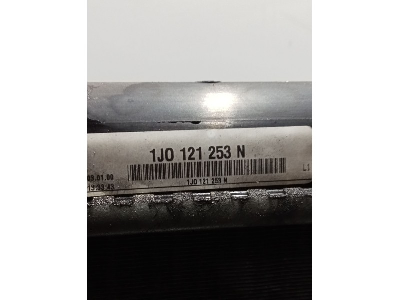 Recambio de radiador agua para volkswagen golf iv (1j1) 1.9 tdi referencia OEM IAM 1JO121253N  