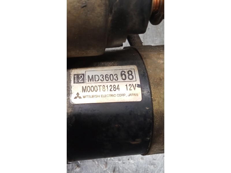 Recambio de motor arranque para mitsubishi montero pinin (h60/h70) 2000 gdi (5-ptas.) referencia OEM IAM 12MD360368 M000T81284 