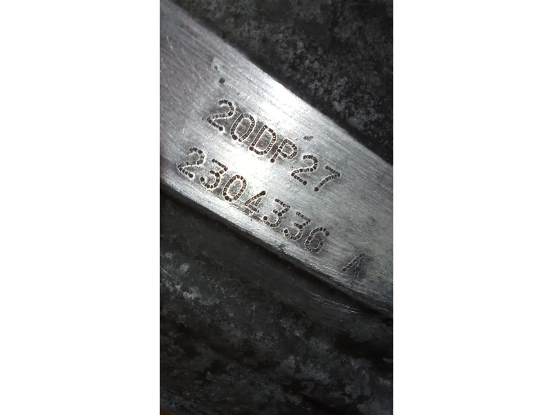 Recambio de caja cambios para peugeot 207/207+ (wa_, wc_) 1.6 hdi referencia OEM IAM 20DP27 5V 2304336 A