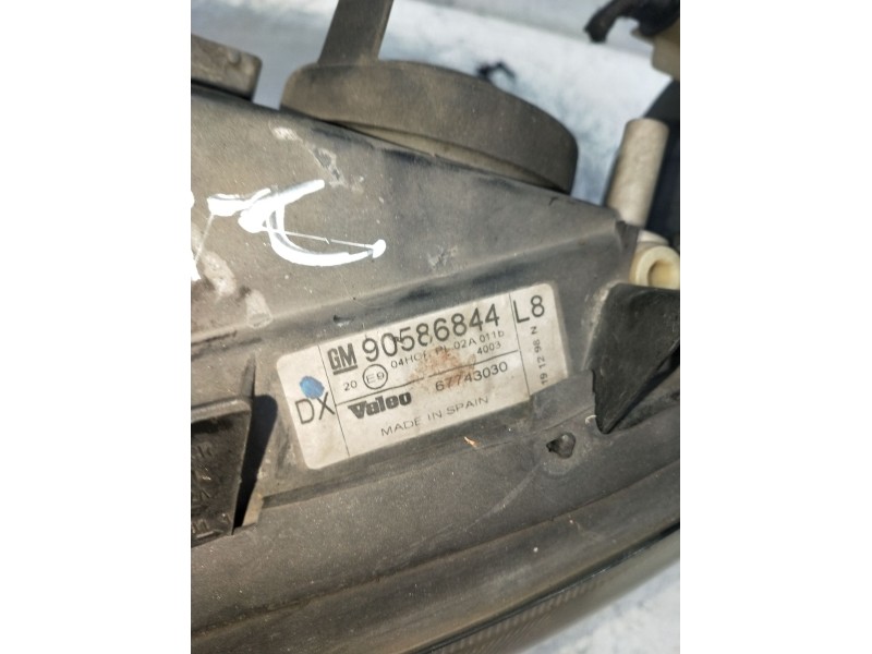Recambio de faro izquierdo para opel vectra b hatchback (j96) 2.0 i 16v (f68) referencia OEM IAM 90586844L8  99