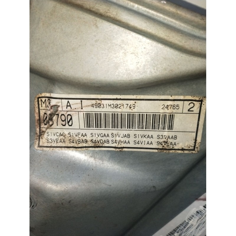 Recambio de elevalunas delantero izquierdo para seat leon (1m1) 1.6 16 v referencia OEM IAM 49031M3021749 5P 99