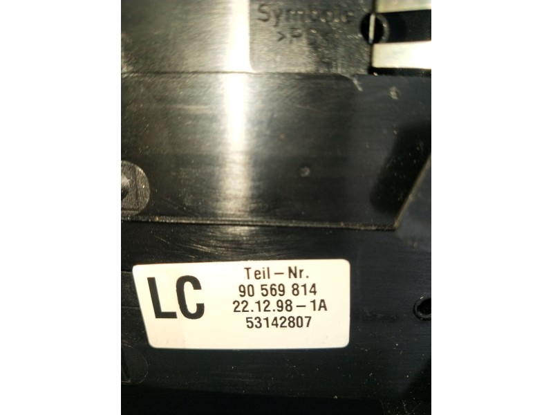 Recambio de mando luces para opel vectra b hatchback (j96) 2.0 i 16v (f68) referencia OEM IAM 90569814 53142807 99