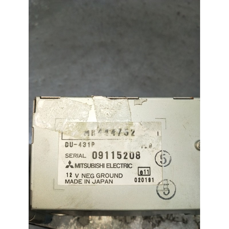 Recambio de pantalla multifuncion para mitsubishi montero pinin (h60/h70) 2000 gdi (5-ptas.) referencia OEM IAM 09115208 020191 