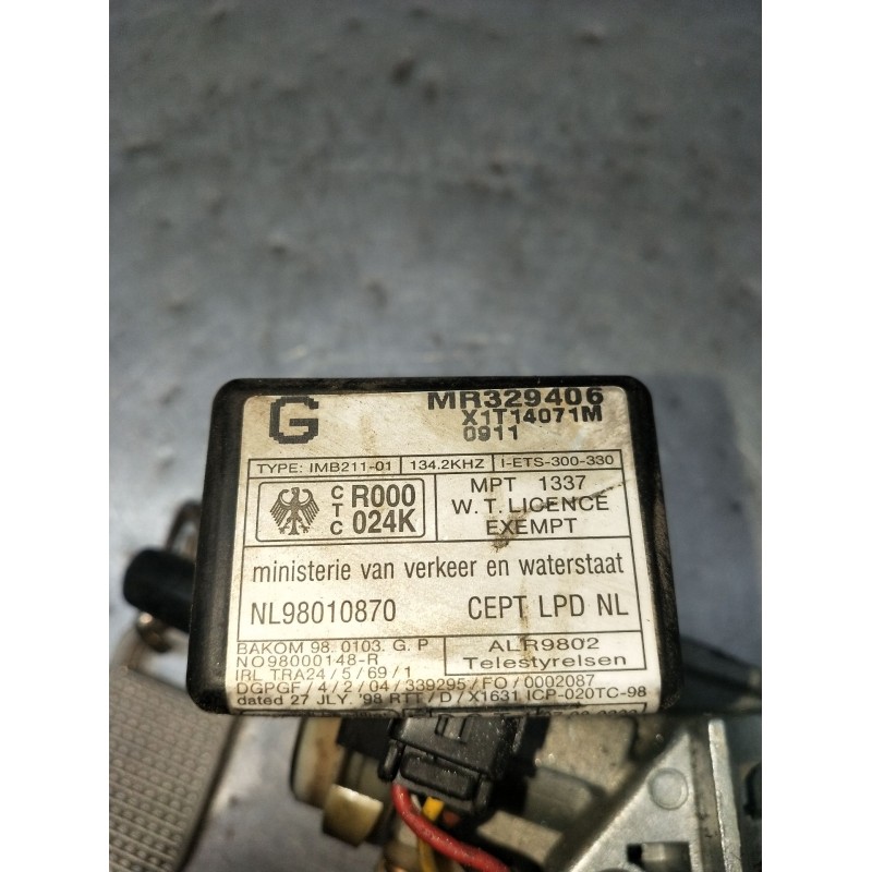 Recambio de conmutador de arranque para mitsubishi montero pinin (h60/h70) 2000 gdi (5-ptas.) referencia OEM IAM MR329406 X1T140