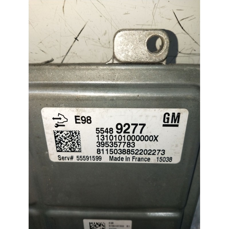 Recambio de centralita motor uce para opel corsa e color edition ecoflex referencia OEM IAM 55489277 395357783 14