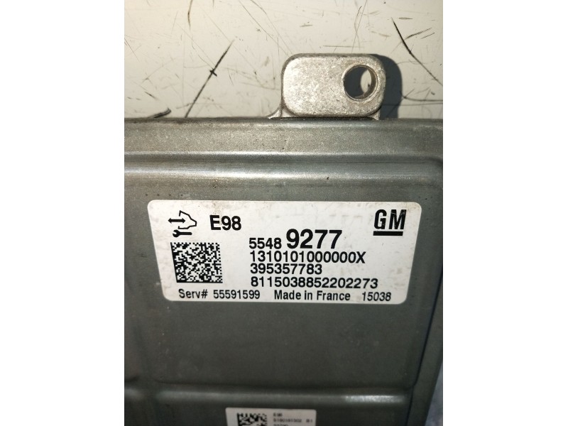 Recambio de centralita motor uce para opel corsa e color edition ecoflex referencia OEM IAM 55489277 395357783 14