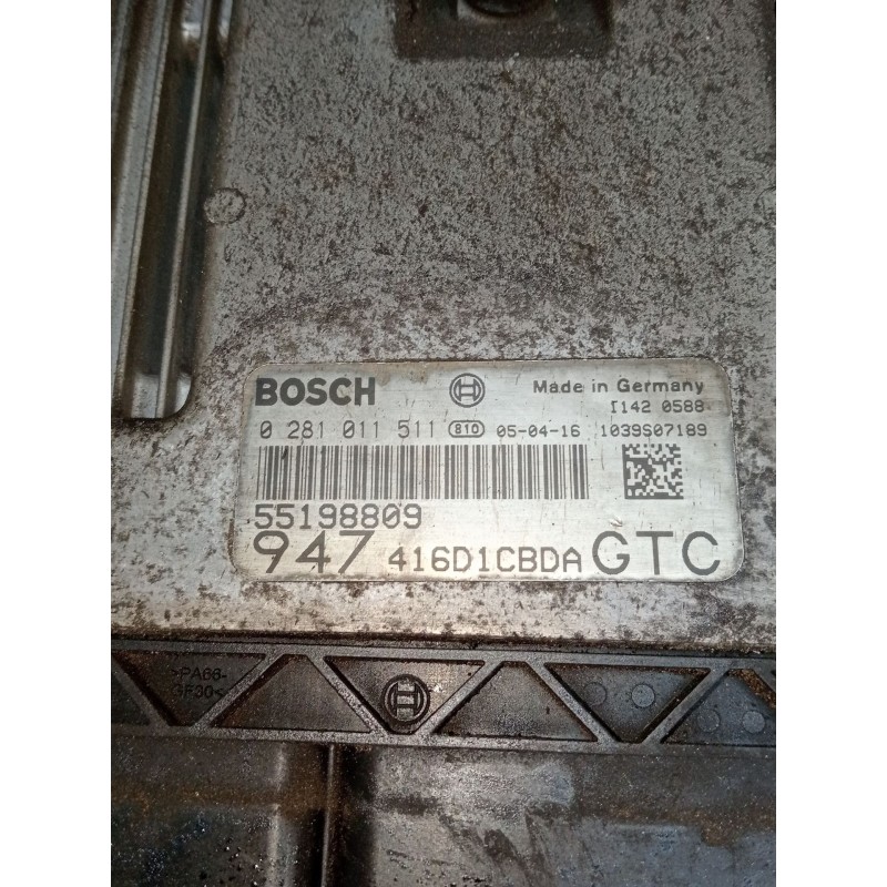 Recambio de centralita motor uce para alfa romeo gt (937_) 1.9 jtd (937cxn1b) referencia OEM IAM 0281011511 55198809 947416D1CBD
