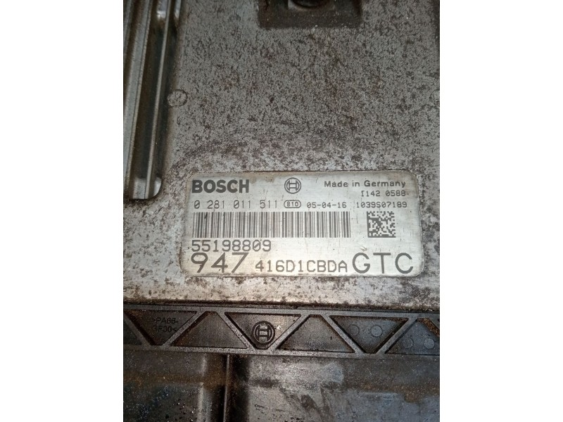 Recambio de centralita motor uce para alfa romeo gt (937_) 1.9 jtd (937cxn1b) referencia OEM IAM 0281011511 55198809 947416D1CBD