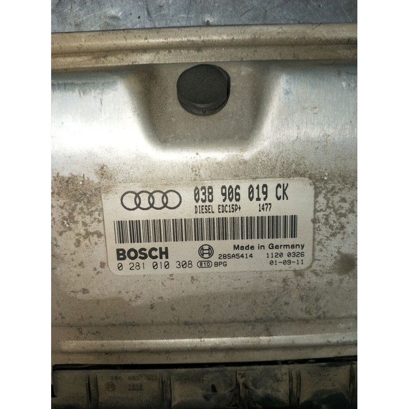 Recambio de centralita motor uce para audi a3 (8l1) 1.9 tdi referencia OEM IAM 0281010308 038906019CK 286A5414 00