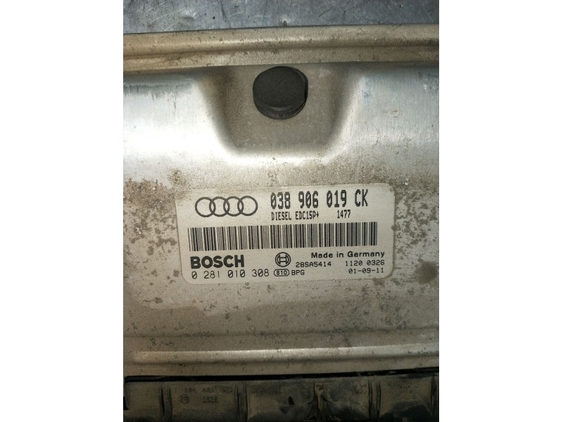 Recambio de centralita motor uce para audi a3 (8l1) 1.9 tdi referencia OEM IAM 0281010308 038906019CK 286A5414 00