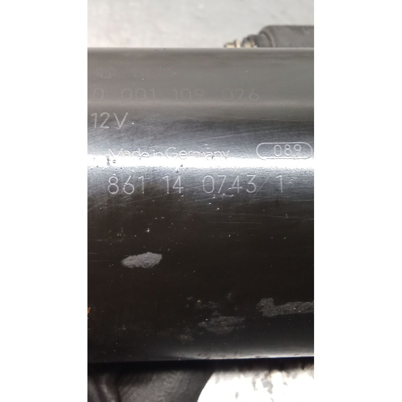 Recambio de motor arranque para peugeot 205 ii (20a/c) 1.7 diesel referencia OEM IAM 8611407431 0001109026 97