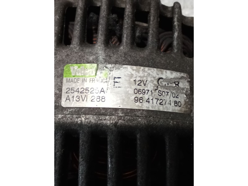 Recambio de alternador para peugeot 106 ii (1a_, 1c_) 1.1 i referencia OEM IAM 9641727480  96