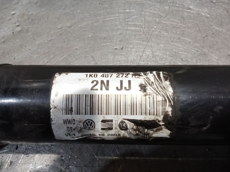 Recambio de transmision delantera derecha para skoda suberb (3t4) ambition referencia OEM IAM 1K0407272K  08