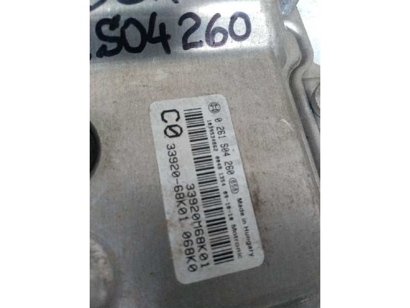 Recambio de centralita motor uce para nissan pixo (uao) visia referencia OEM IAM 0261S04260 3392068K01 C0