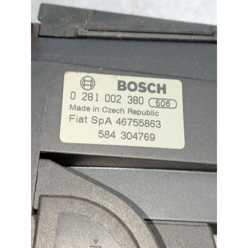 Recambio de potenciometro pedal para alfa romeo gt (937_) 1.9 jtd (937cxn1b) referencia OEM IAM 0281002380 46755863 584304769 04