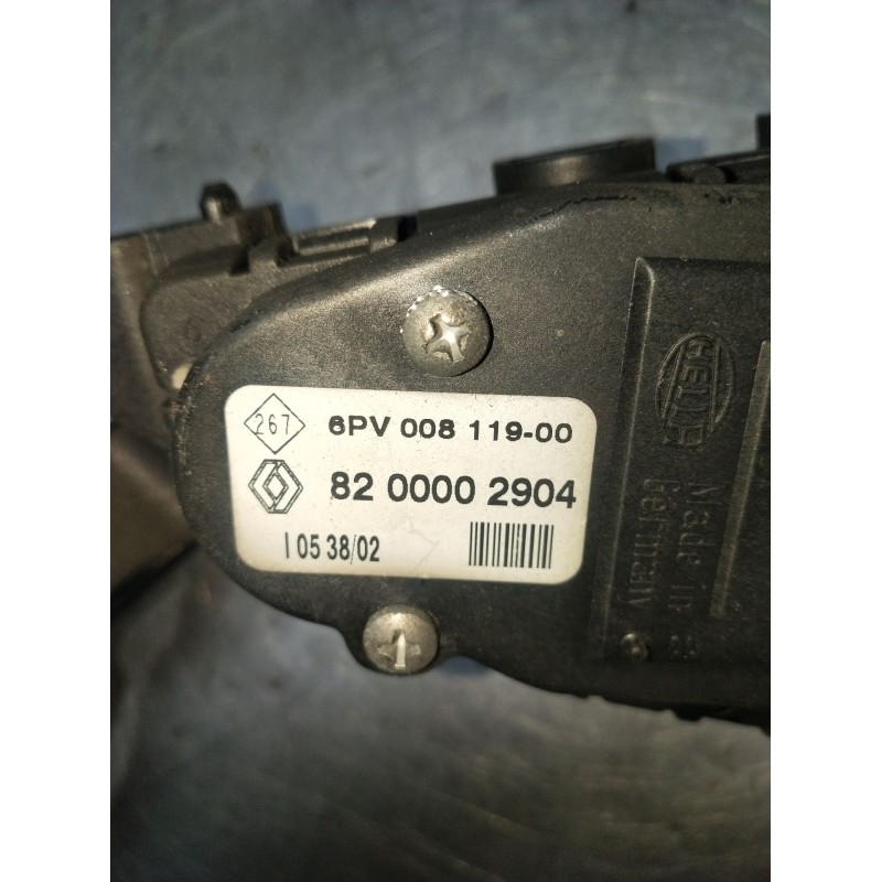 Recambio de potenciometro pedal para renault laguna ii (bg0/1_) 2.0 16v (bg00, bg0k, bg0p, bg0w) referencia OEM IAM 6PV00811900 
