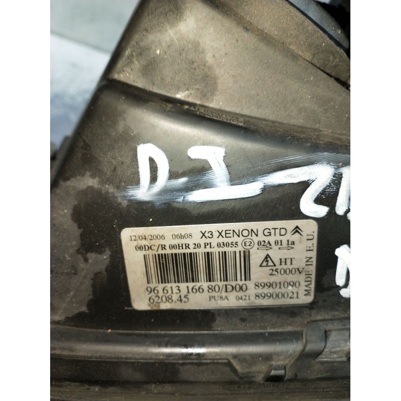 Recambio de faro izquierdo para citroën c5 ii (rc_) 2.0 hdi (rcrhrh) referencia OEM IAM 9661316680 XENON 